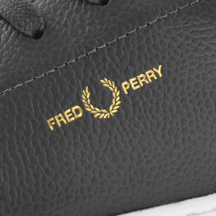 【FRED PERRY】 ★ B71 TEXTURED LEATHER / NUBUCK ★ Fred Perry B71 Leather Nubuck Trainers Black | Mainline